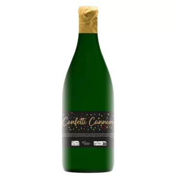 Színes Bottle konfetti kilövő 28 cm