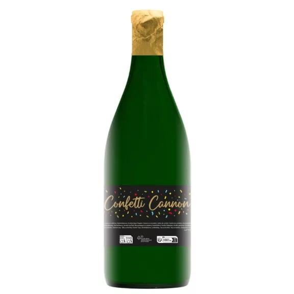 Színes Bottle konfetti kilövő 28 cm Színes Bottle konfetti kilövő 28 cm