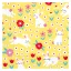 Húsvét Bunny in Yellow szalvéta 20 db-os 33x33 cm