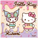 Hello Kitty Kuromi szalvéta 20 db-os 33x33 cm FSC Hello Kitty Kuromi szalvéta 20 db-os 33x33 cm FSC