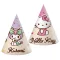 Hello Kitty Kuromi parti kalap, csákó 6 db-os