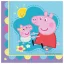 Peppa malac With Love szalvéta 20 db-os 33x33 cm FSC