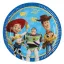 Disney Játékháború On a Mission papírtányér 8 db-os 23 cm FSC