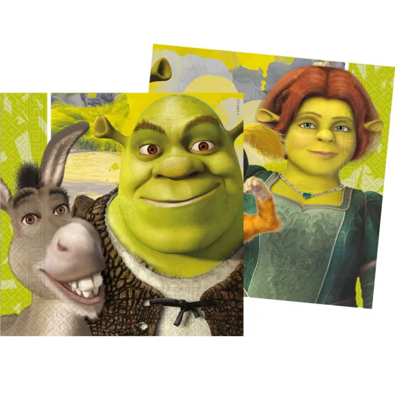 Shrek Adventure szalvéta 20 db-os 33x33 cm FSC Shrek Adventure szalvéta 20 db-os 33x33 cm FSC