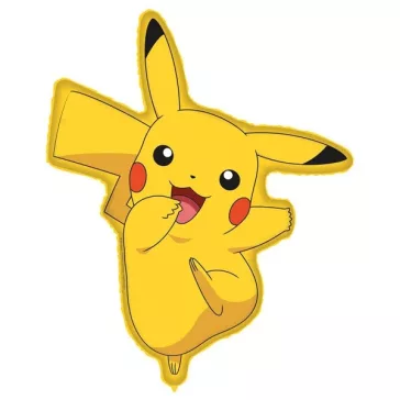 Pokémon Shaped Pika fólia lufi 60x77 cm