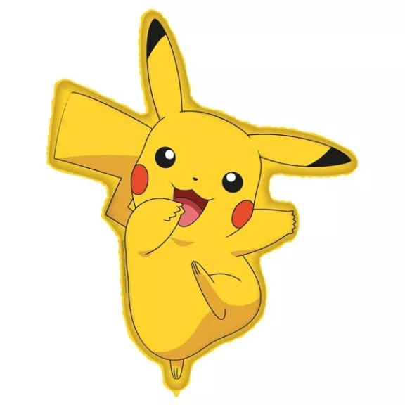 Pokémon Shaped Pika fólia lufi 60x77 cm Pokémon Shaped Pika fólia lufi 60x77 cm