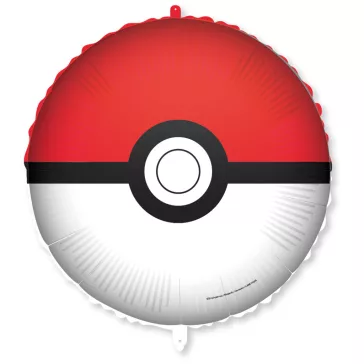 Pokémon Ball fólia lufi 46 cm