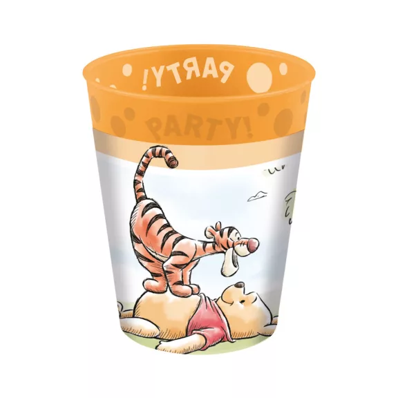Disney Micimackó Loves Nature micro prémium műanyag pohár szett 4 db-os 250 ml Disney Micimackó Loves Nature micro prémium műanyag pohár szett 4 db-os 250 ml