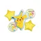 Pokémon Party fólia lufi 5 db-os szett
