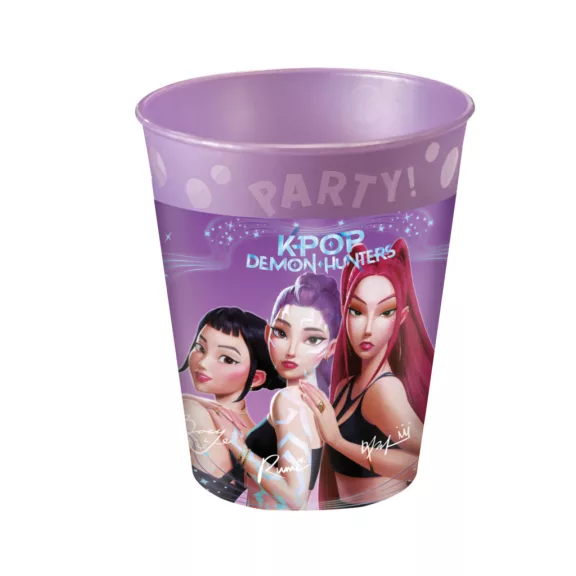K-pop Démonvadászok Honmoon micro prémium műanyag pohár szett 4 db-os 250 ml K-pop Démonvadászok Honmoon micro prémium műanyag pohár szett 4 db-os 250 ml