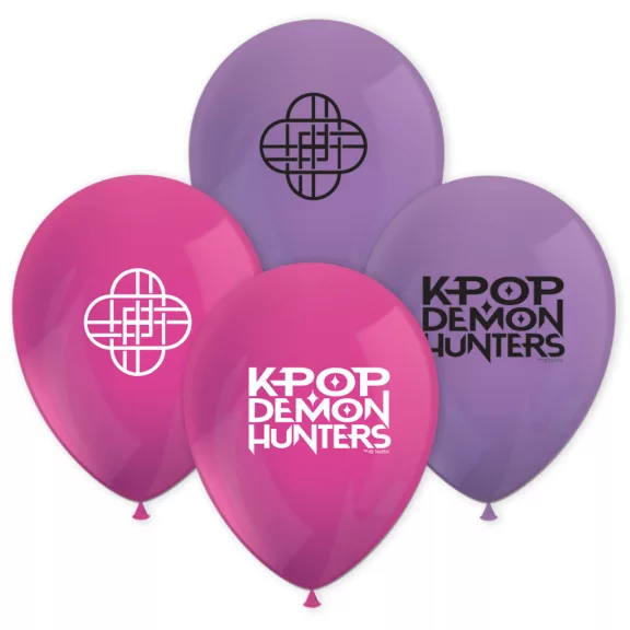K-pop Démonvadászok Honmoon léggömb, lufi 8 db-os K-pop Démonvadászok Honmoon léggömb, lufi 8 db-os