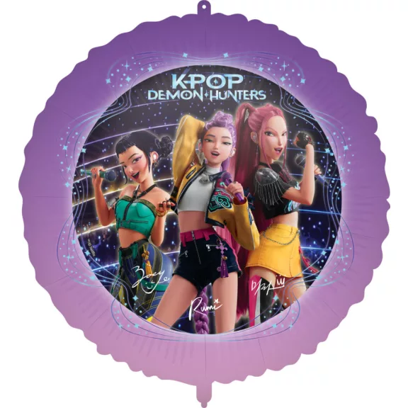 K-pop Démonvadászok Honmoon fólia lufi 46 cm K-pop Démonvadászok Honmoon fólia lufi 46 cm