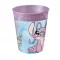 Disney Lilo és Stitch, A csillagkutya Angel Cute micro prémium műanyag pohár szett 4 db-os 250 ml