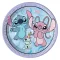 Disney Lilo és Stitch, A csillagkutya Angel Cute papírtányér 8 db-os 23 cm FSC