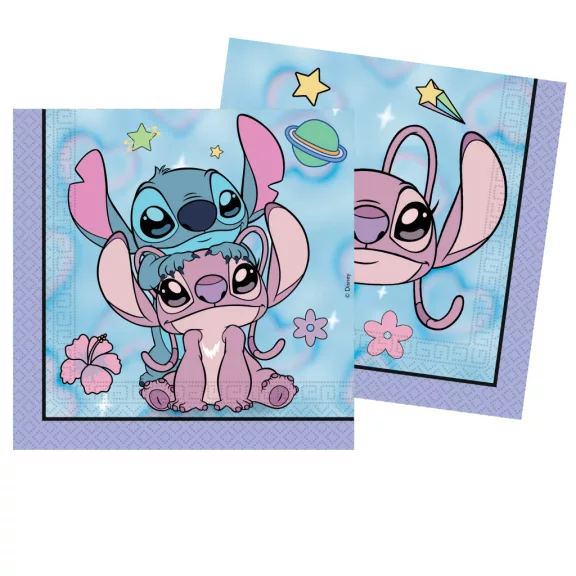 Disney Lilo és Stitch, A csillagkutya Angel Cute szalvéta 20 db-os 33x33 cm FSC Disney Lilo és Stitch, A csillagkutya Angel Cute szalvéta 20 db-os 33x33 cm FSC
