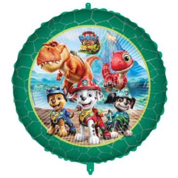 Mancs Őrjárat Dino Movie fólia lufi 46 cm