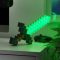 Minecraft falra szerelhető 3D kard hangulatvilágítás