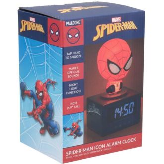   Pókember digitális ébresztőóra + éjjeli fény – Marvel