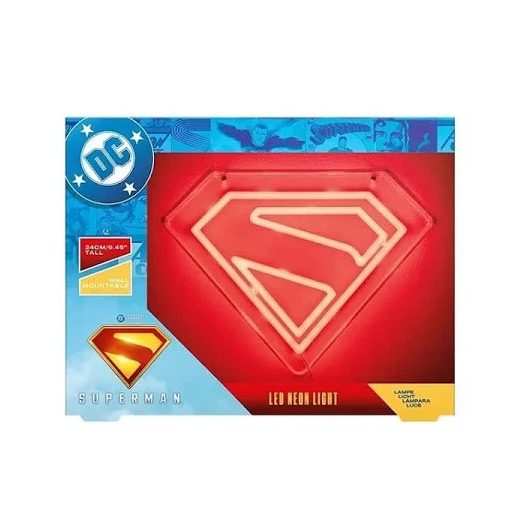 Superman falra szerelhető LED-es hangulatvilágítás