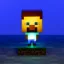 Minecraft Steve 3D hangulatvilágítás