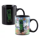 Minecraft Creeper hőre változó bögre