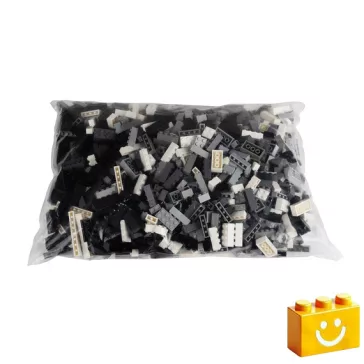   Q-BRiCKS | 1000 db-os többszínű, 100% kompatibilis építőkocka készlet | házak