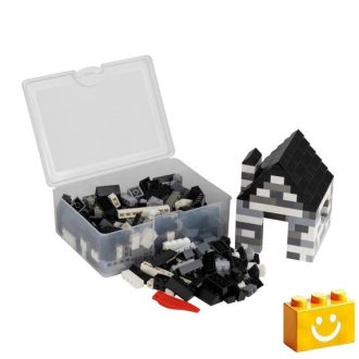   Q-BRiCKS | 250 db-os, 100% kompatibilis építőkocka készlet | házikó