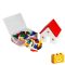Q-BRiCKS | 250 db-os többszínű, 100% kompatibilis építőkocka készlet | házikó