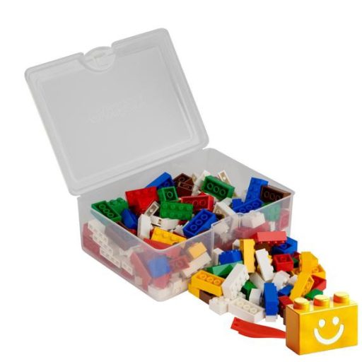 Q-BRiCKS | 250 db-os többszínű, 100% kompatibilis építőkocka készlet | házikó