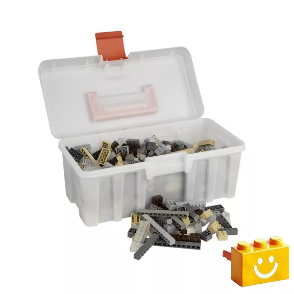 Q-BRiCKS | 650 db-os vegyes, 100% kompatibilis építőkocka készlet anyag színekben (alapkockák) Q-BRiCKS | 650 db-os vegyes, 100% kompatibilis építőkocka készlet anyag színekben (alapkockák)