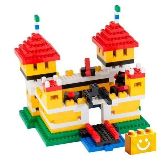 Q-BRiCKS | 600 db-os, 100% kompatibilis építőkocka készlet | Kastély és kalandkészlet