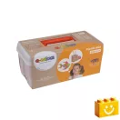 Q-BRiCKS | 650 db-os vegyes, 100% kompatibilis építőkocka készlet vidám virág színekben (alapkockák)