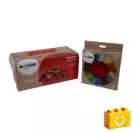Q-BRiCKS | 600 db-os vegyes piros, 100% kompatibilis építőkocka készlet (alapkockák)