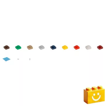   Q-BRiCKS | Dinoszauruszos készségfejlesztő mozaik építőjáték készlet