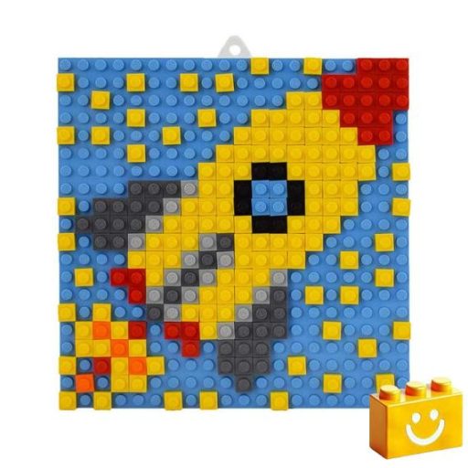 Q-BRiCKS | Légi járműves készségfejlesztő mozaik építőjáték készlet