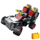 QMAN 1412 - 6 az 1-ben Árész a szuper robot építőjáték - 100% kompatibilis minden más kedvelt márkával