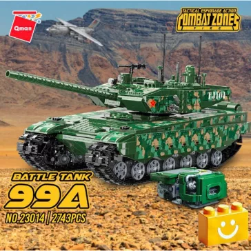   QMAN 23014 - 99A harckocsi - 100% technic-kompatibilis építőjáték
