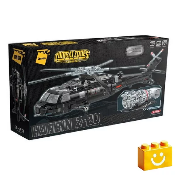QMAN 23016 - Harbin Z-20 többcélú helikopter - 100% technic-kompatibilis építőjáték QMAN 23016 - Harbin Z-20 többcélú helikopter - 100% technic-kompatibilis építőjáték