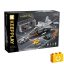 QMAN 23019 - Shenyang J-35 lopakodó hordozó alapú vadászgép és reptéri járművek - 100% technic-kompatibilis építőjáték