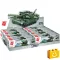 QMAN 42301 - 8 az 1-ben Háborús tank építőjáték - 100% kompatibilis minden más kedvelt márkával