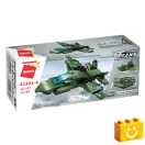QMAN 42301 - 8 az 1-ben Háborús tank építőjáték - 100% kompatibilis minden más kedvelt márkával QMAN 42301 - 8 az 1-ben Háborús tank építőjáték - 100% kompatibilis minden más kedvelt márkával
