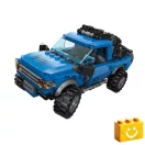 QMAN 4803 - 3-az-1-ben Dinoszaurusz, pick-up, sivatagi SUV építőjáték - 100% kompatibilis minden más kedvelt márkával