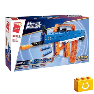   QMAN 52004 - Type-95 gépkarabély játékpuska - 100% technic-kompatibilis építőjáték