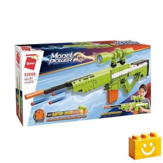   QMAN 52006 - AWM mesterlövész játékpuska - 100% technic-kompatibilis építőjáték