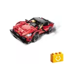 QMAN 54001 - Tech piros sportautó - 100% technic-kompatibilis építőjáték QMAN 54001 - Tech piros sportautó - 100% technic-kompatibilis építőjáték