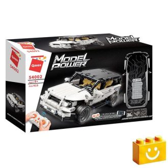   QMAN 54002 - Tech fehér SUV - 100% technic-kompatibilis építőjáték