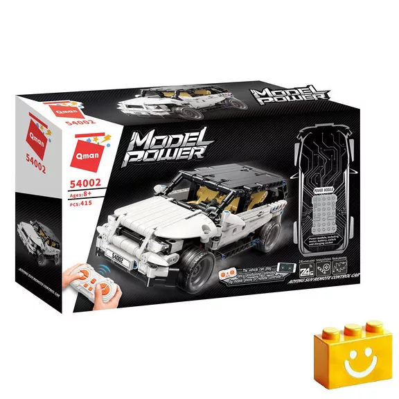 QMAN 54002 - Tech fehér SUV - 100% technic-kompatibilis építőjáték QMAN 54002 - Tech fehér SUV - 100% technic-kompatibilis építőjáték