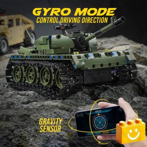 QMAN 54003 - Panther tank - 100% technic-kompatibilis építőjáték