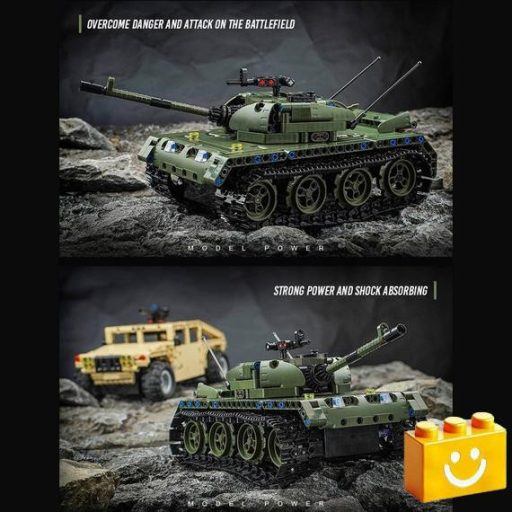 QMAN 54003 - Panther tank - 100% technic-kompatibilis építőjáték