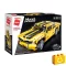QMAN 54006 - Sárga sportautó - 100% technic-kompatibilis építőjáték
